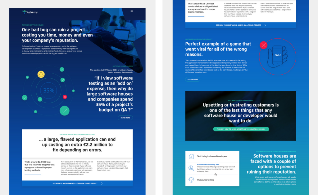 test-army-landing-page
